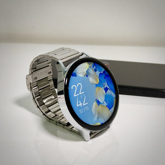 V13PRO Smartwatch LuxoraWatch – Tela HD 2.0", NFC, Monitoramento Avançado de Saúde, 3 Pulseiras (Couro, Aço, Silicone), IP67