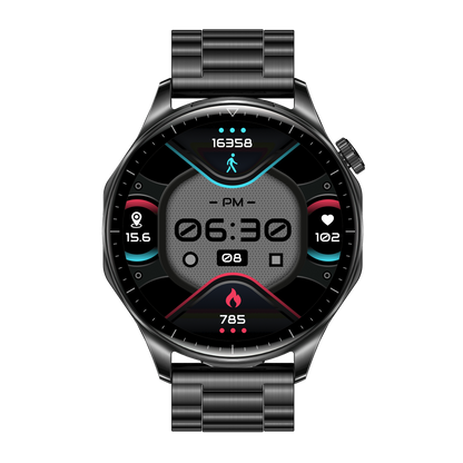 T98 LuxoraWatch – Smartwatch + Fones Bluetooth 2 em 1 com Chamadas, Saúde, NFC e Tela AMOLED 1.43" | Entrega Rápida em Angola