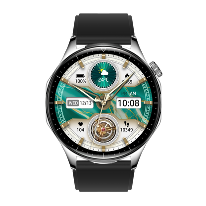 T98 LuxoraWatch – Smartwatch + Fones Bluetooth 2 em 1 com Chamadas, Saúde, NFC e Tela AMOLED 1.43" | Entrega Rápida em Angola