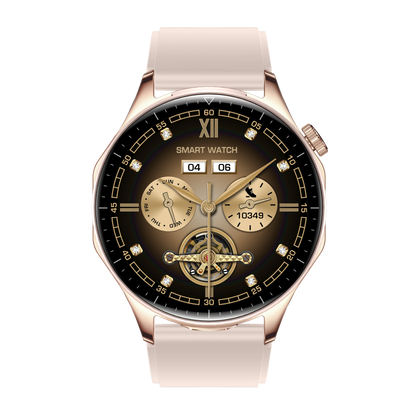 T98 LuxoraWatch – Smartwatch + Fones Bluetooth 2 em 1 com Chamadas, Saúde, NFC e Tela AMOLED 1.43" | Entrega Rápida em Angola