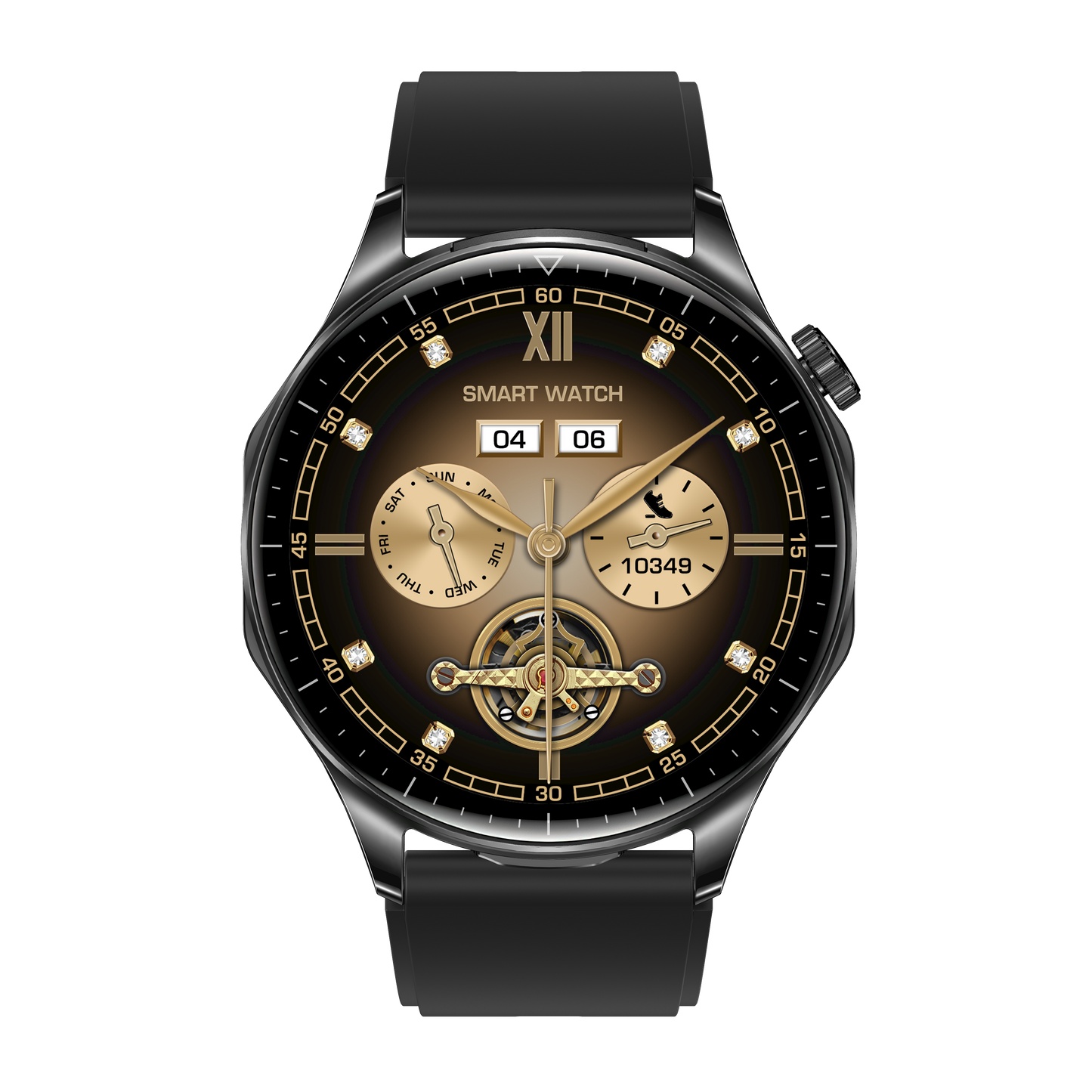 T98 LuxoraWatch – Smartwatch + Fones Bluetooth 2 em 1 com Chamadas, Saúde, NFC e Tela AMOLED 1.43" | Entrega Rápida em Angola