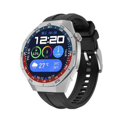 S6PRO Smartwatch com Chamadas Bluetooth, Tela Redonda HD 1.62", Monitor de Saúde e NFC – Compatível com Android e iOS