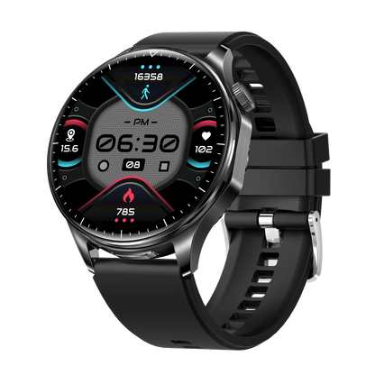 T98 LuxoraWatch – Smartwatch + Fones Bluetooth 2 em 1 com Chamadas, Saúde, NFC e Tela AMOLED 1.43" | Entrega Rápida em Angola