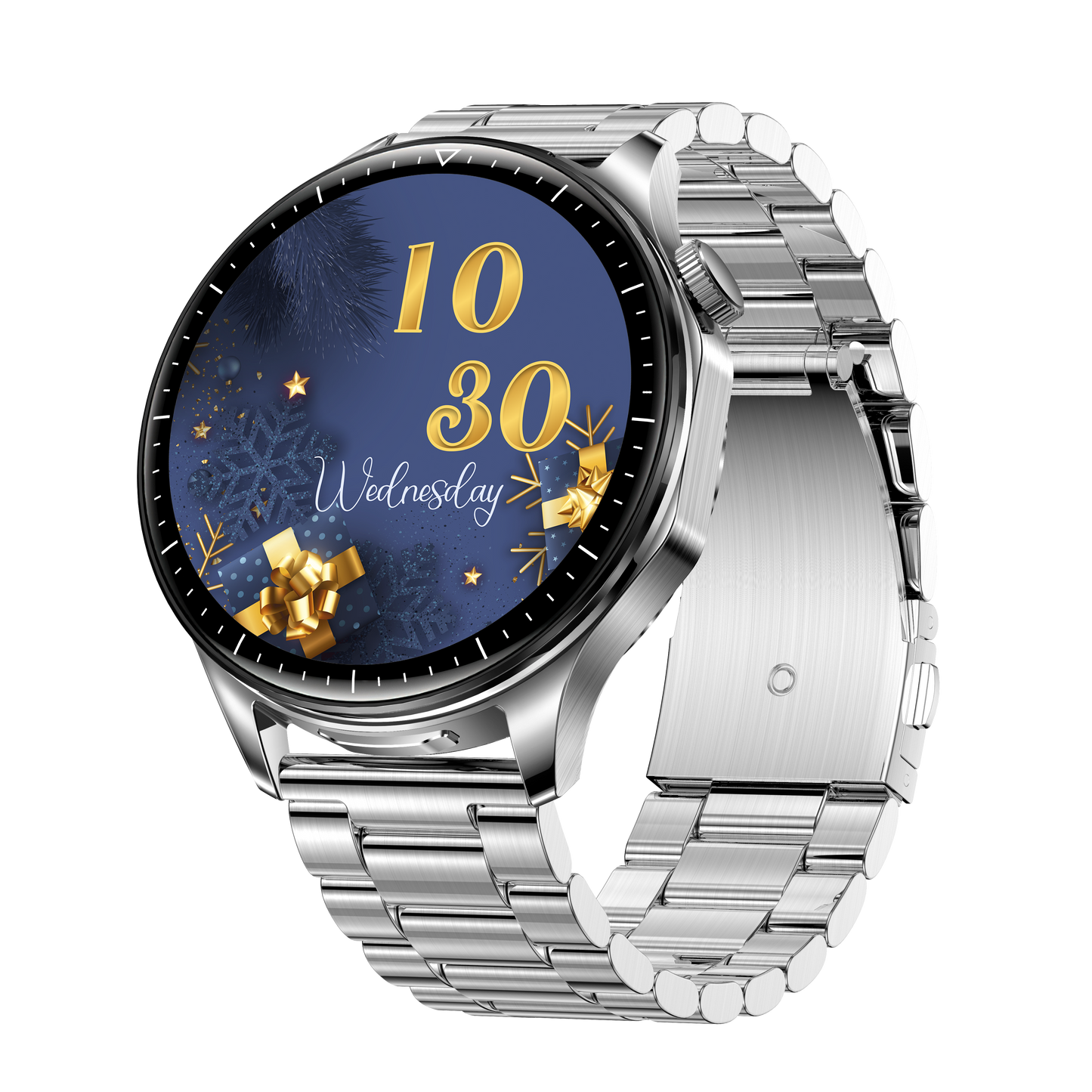 T98 LuxoraWatch – Smartwatch + Fones Bluetooth 2 em 1 com Chamadas, Saúde, NFC e Tela AMOLED 1.43" | Entrega Rápida em Angola