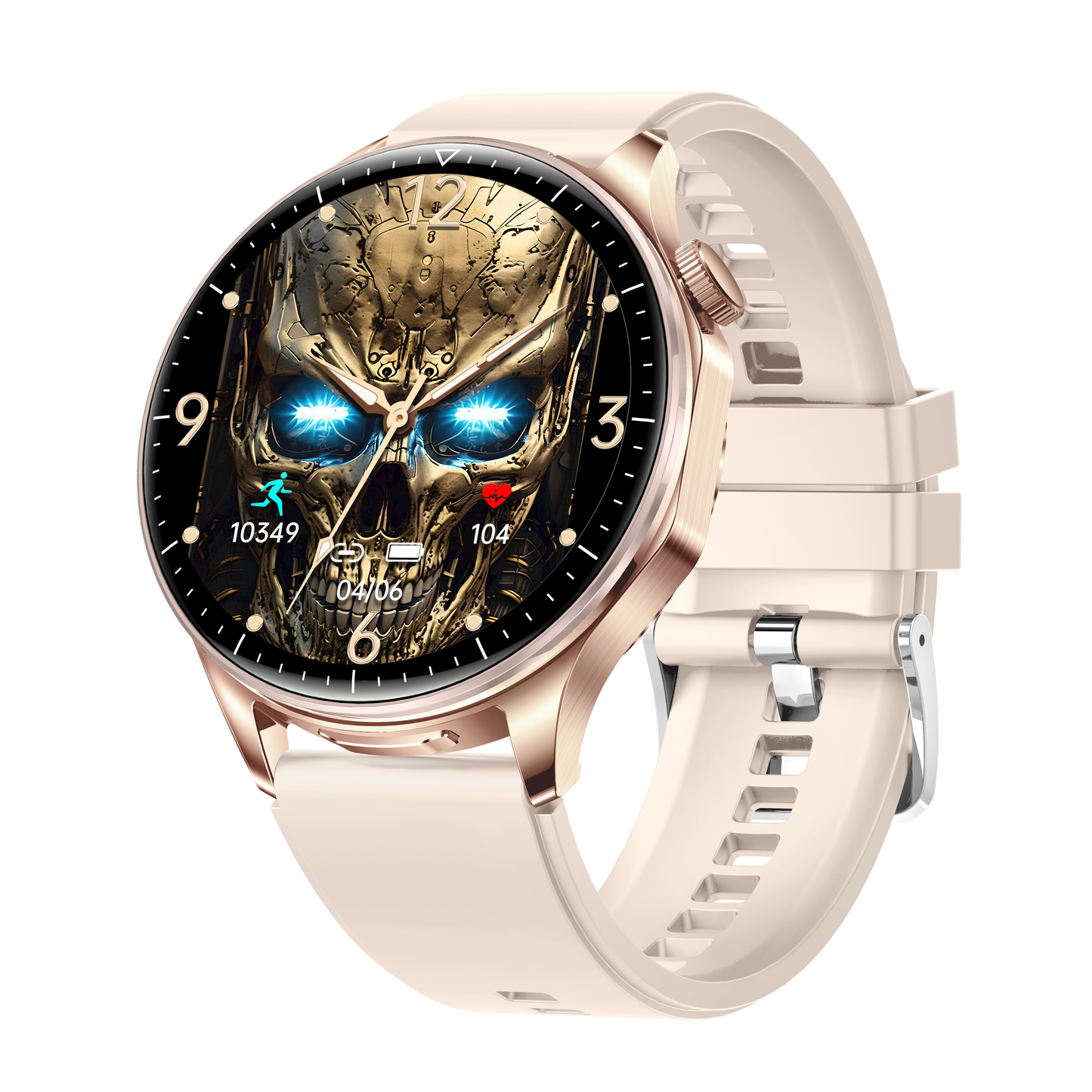 T98 LuxoraWatch – Smartwatch + Fones Bluetooth 2 em 1 com Chamadas, Saúde, NFC e Tela AMOLED 1.43" | Entrega Rápida em Angola