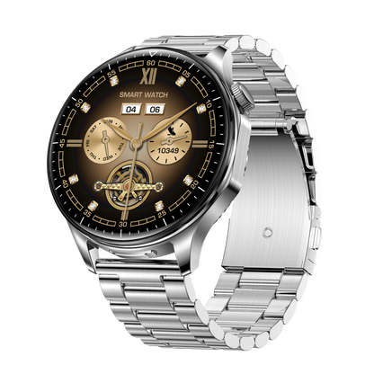 T98 LuxoraWatch – Smartwatch + Fones Bluetooth 2 em 1 com Chamadas, Saúde, NFC e Tela AMOLED 1.43" | Entrega Rápida em Angola