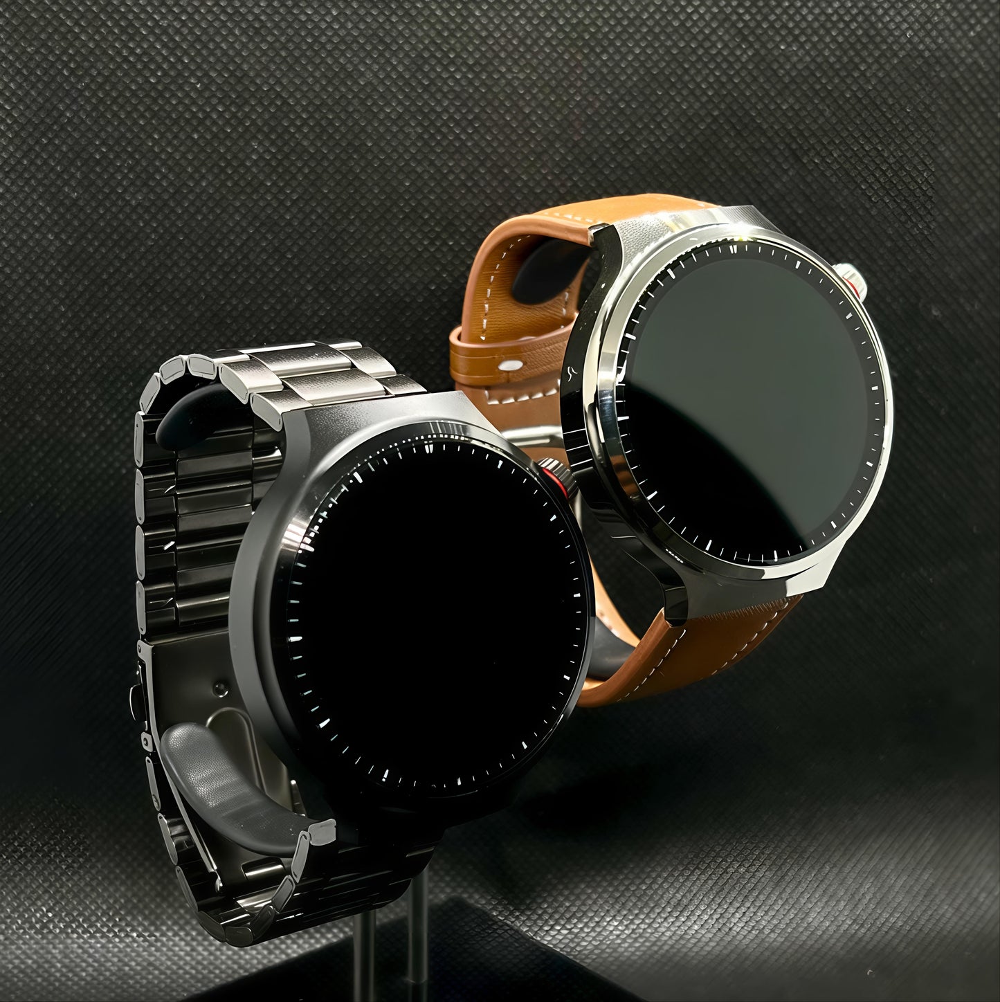 X3 LuxoraWatch Smartwatch 1,53" HD IP68 – 59 Modos, Saúde 24h e Longa Autonomia (Prata/Preto)