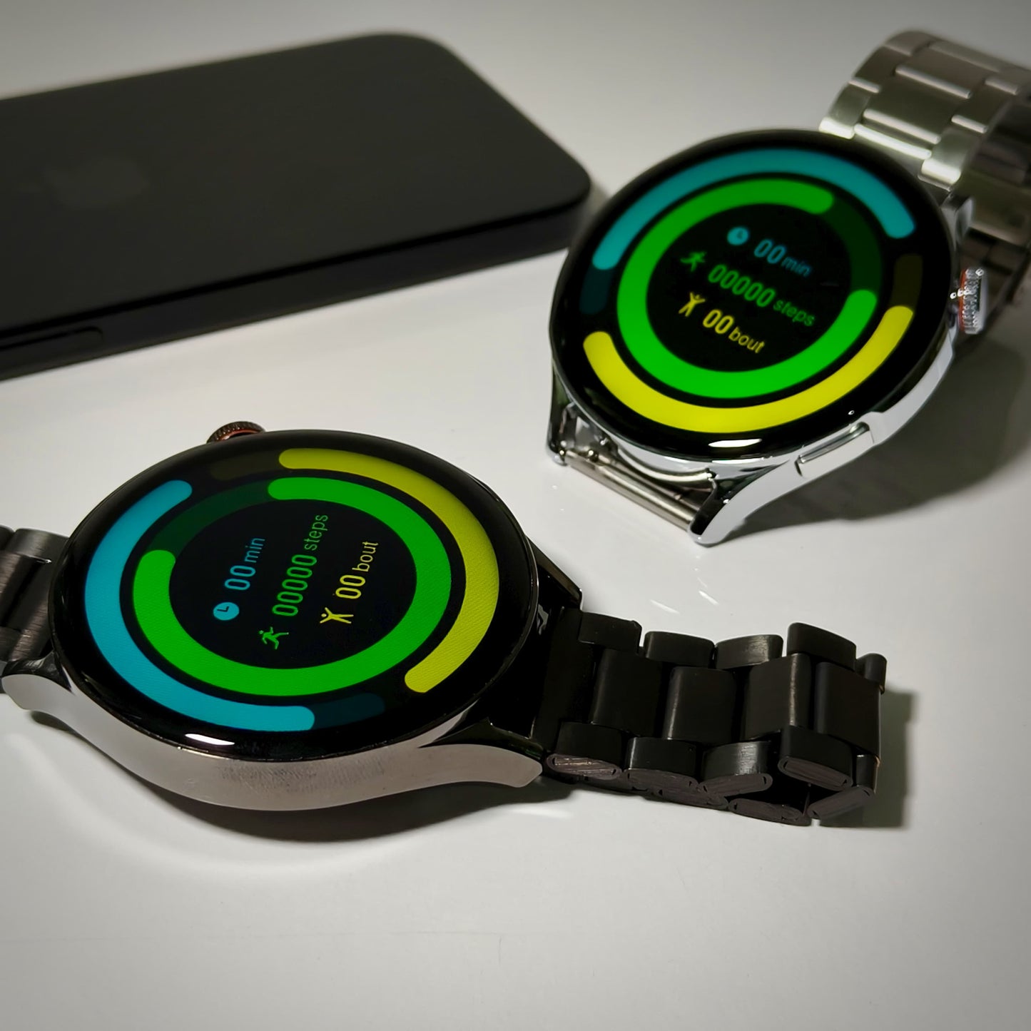 V13PRO Smartwatch LuxoraWatch – Tela HD 2.0", NFC, Monitoramento Avançado de Saúde, 3 Pulseiras (Couro, Aço, Silicone), IP67