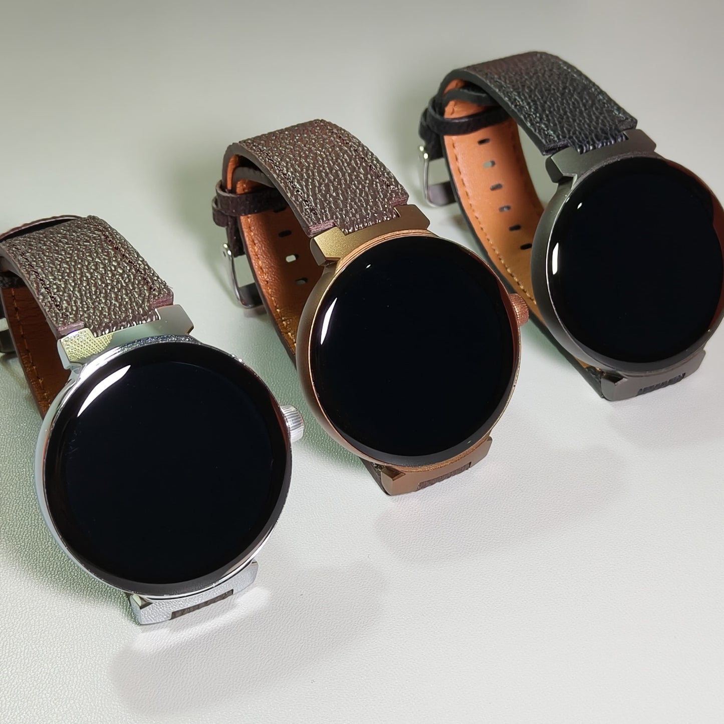 V2 LuxoraWatch – Smartwatch Casal Unissex com Chamadas, Saúde, NFC e Tela HD 1.6" | Entrega Rápida em Angola