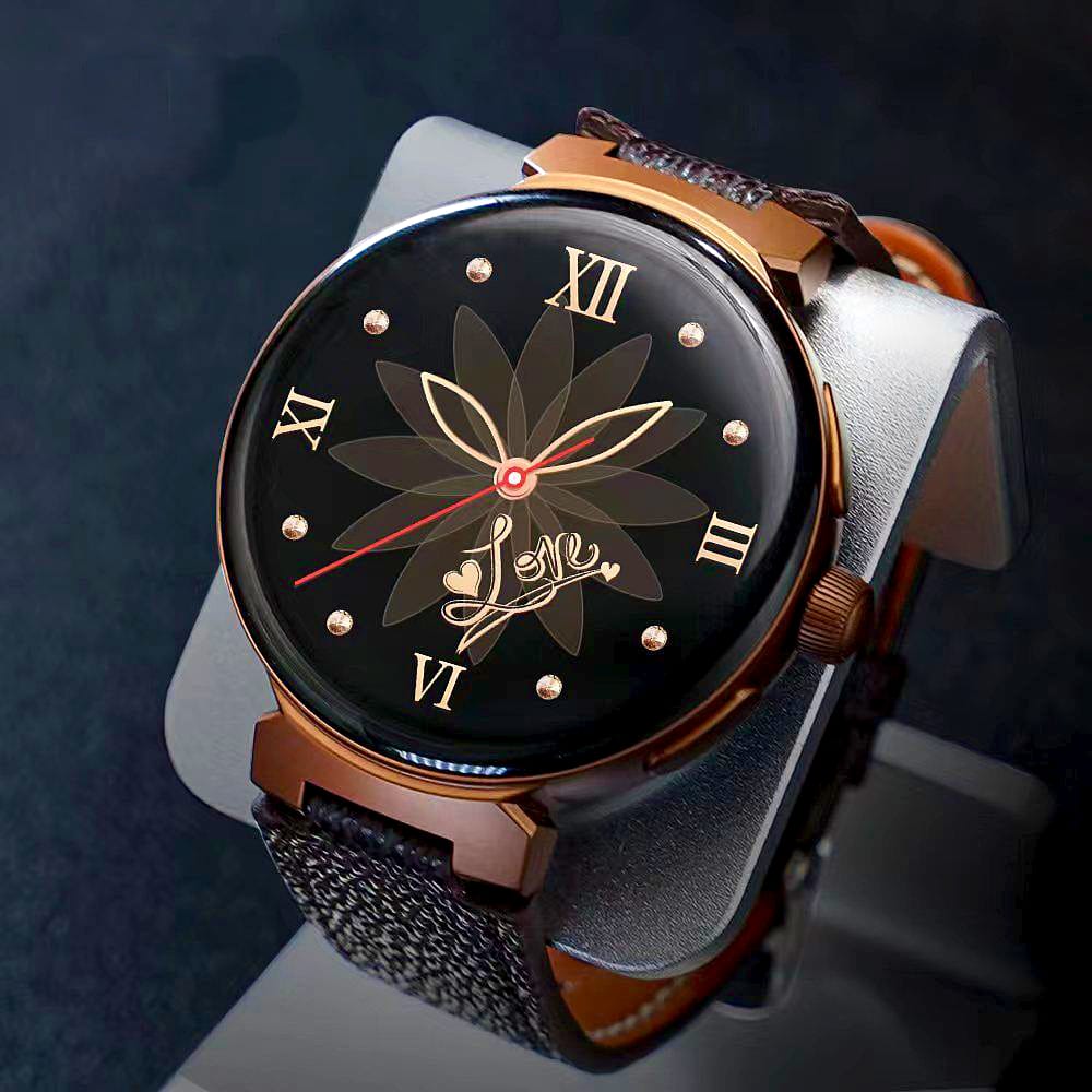 V2 LuxoraWatch – Smartwatch Casal Unissex com Chamadas, Saúde, NFC e Tela HD 1.6" | Entrega Rápida em Angola
