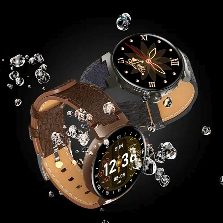 V2 LuxoraWatch – Smartwatch Casal Unissex com Chamadas, Saúde, NFC e Tela HD 1.6" | Entrega Rápida em Angola