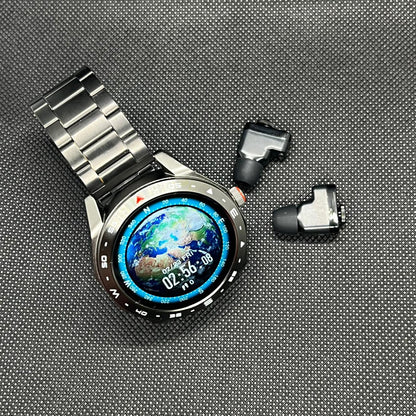 T95 LuxoraWatch – Smartwatch 2-em-1 com Fones Bluetooth, Chamadas, Monitor de Saúde e Ecrã IPS HD 1.52" | Unissex | Entrega Rápida em Angola