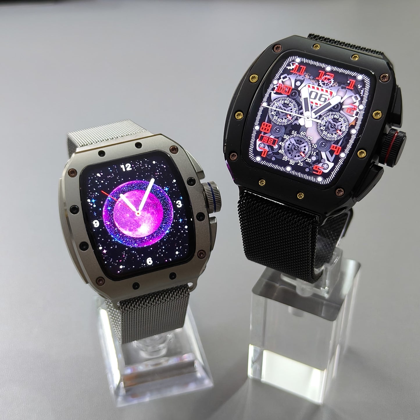 V68 Smartwatch Masculino Estilo Richard Mille – Chamadas Bluetooth, Tela HD 1.76", NFC, IP67 | Relógio Inteligente para Saúde e Esporte | Entrega Grátis em Luanda