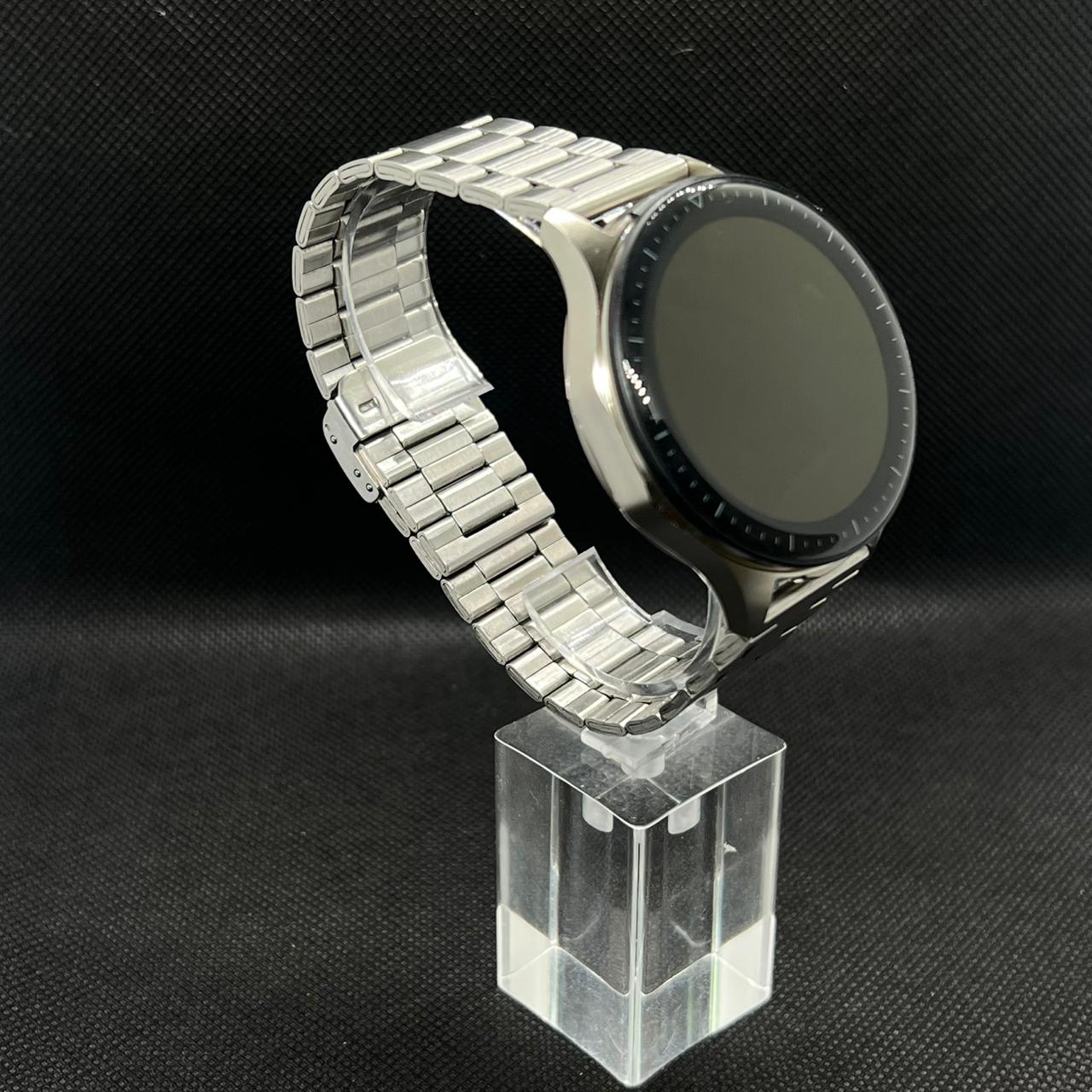 T98 LuxoraWatch – Smartwatch + Fones Bluetooth 2 em 1 com Chamadas, Saúde, NFC e Tela AMOLED 1.43" | Entrega Rápida em Angola