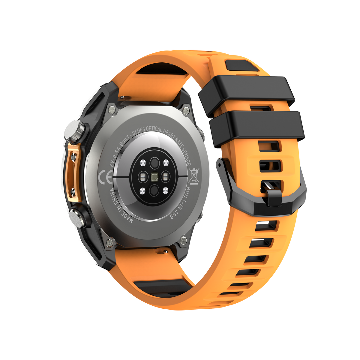 HD300 Pro — laranja traseira esquerda